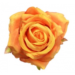 Róża głowa 10cm ly003 4 (orange)