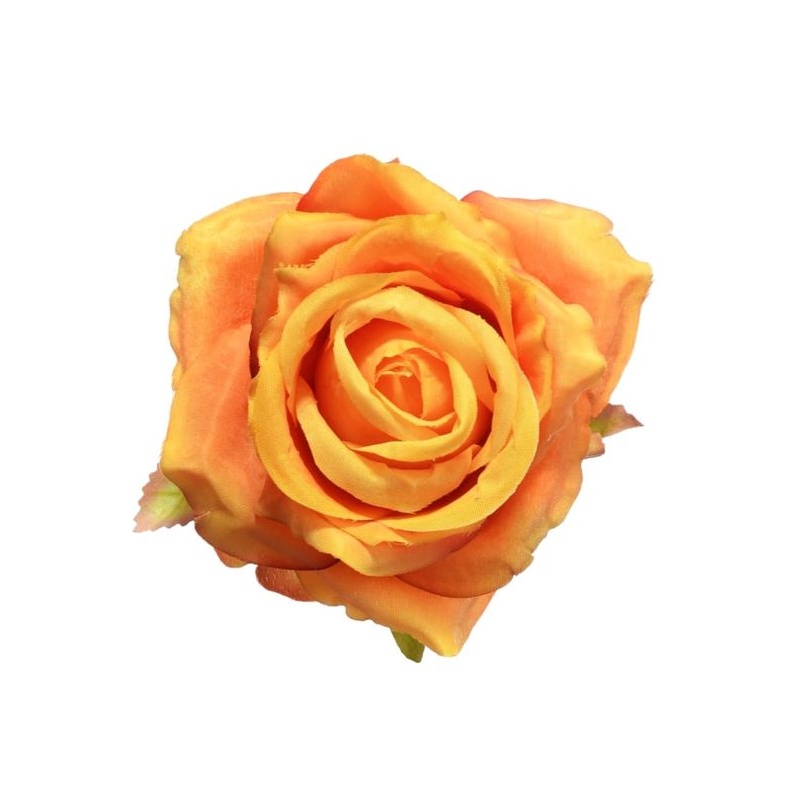 Róża głowa 10cm ly003 4 (orange)