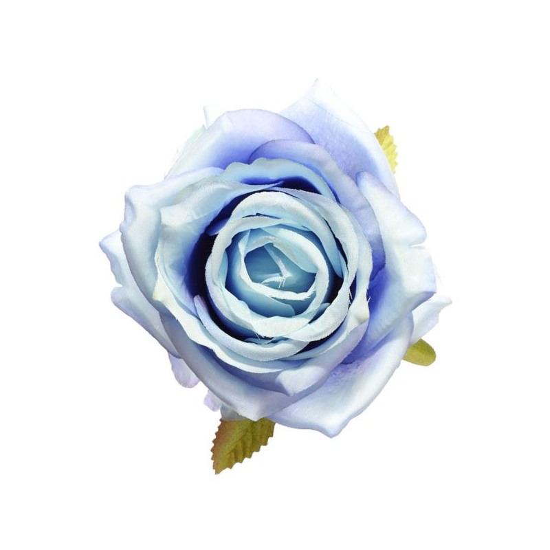 Róża głowa 10cm ly003 34 lt blue Róża głowa 10cm ly003 34 lt blue
