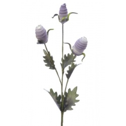 GAŁAZKA OZDOBNA Z PIANKI 85CM - KOKON LT VIOLET