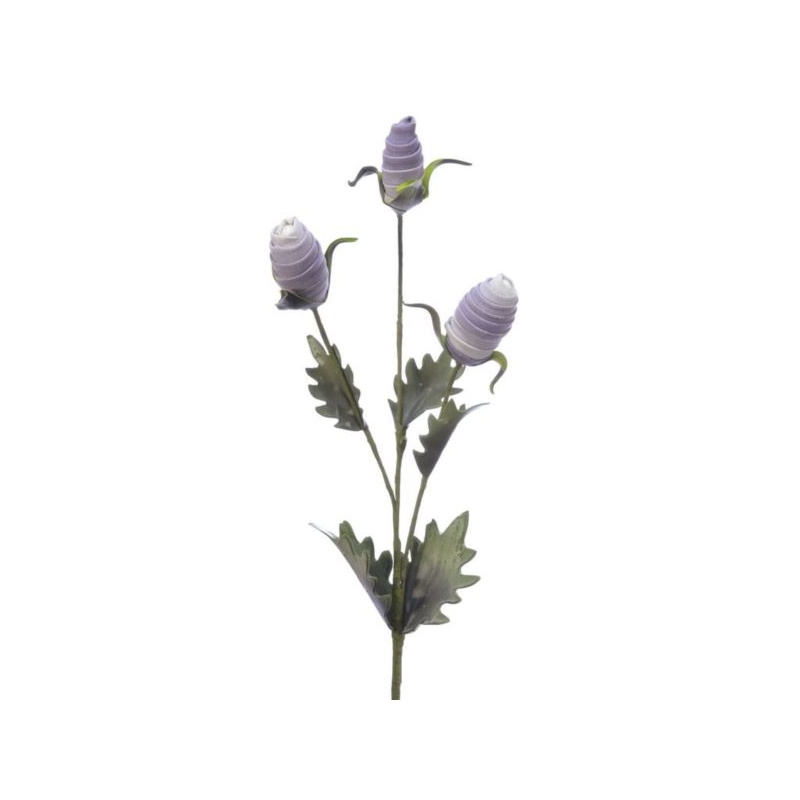 GAŁAZKA OZDOBNA Z PIANKI 85CM - KOKON LT VIOLET
