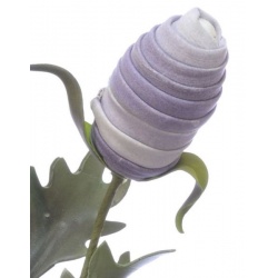 GAŁAZKA OZDOBNA Z PIANKI 85CM - KOKON LT VIOLET