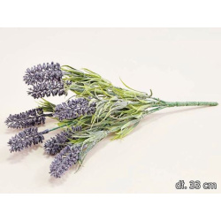 LAWENDA BUKIET x7 33cm LAVENDER