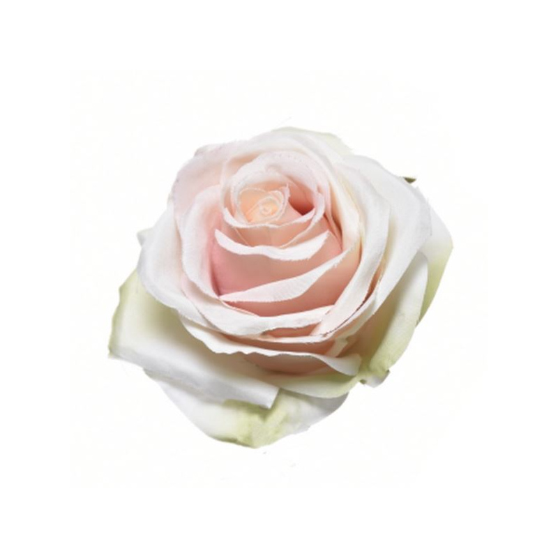 RÓŻA WYROBOWA 8CM SUN385 LT PINK LT GREEN