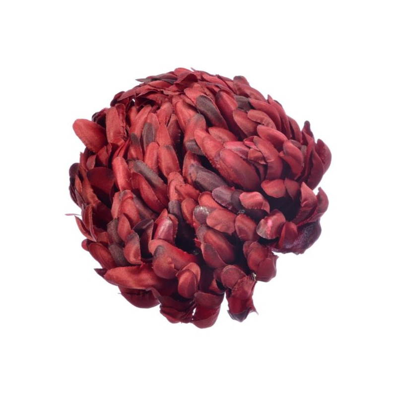 Chryzantema głowa 15cm ART037 burgundy