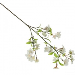 KWIAT WIŚNI CHERRY BLOSSOM 77CM / 6759PT WHITE CR