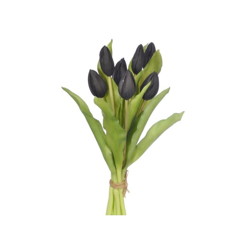 PĘCZEK TULIPANÓW W PĄKU 32CM BLACK