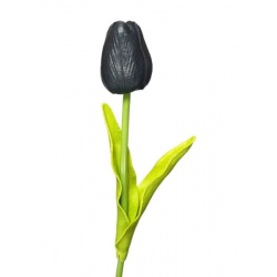 TULIPAN PIANKA 34CM NATURALNY W DOTYKU BLACK