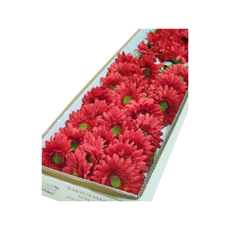 GERBERA POJEDYNCZY 47CM  SUN529 RED