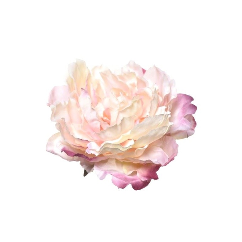 PEONIA GŁOWA 17CM ART060 PEARL PINK EDGE BEAUTY