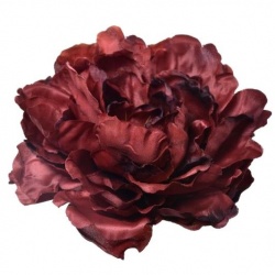 PEONIA GŁOWA 17CM ART060 CHOCOLATE