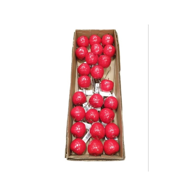 JABŁKO PIK 30CM ŚR. 5CM RED
