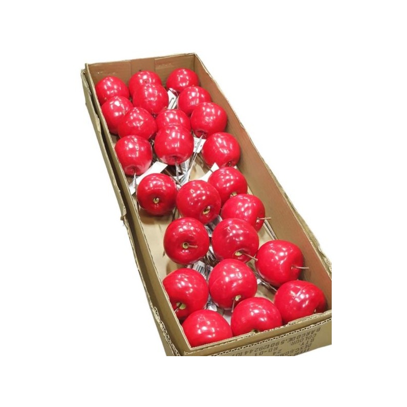 JABŁKO PIK 30CM ŚR. 5CM RED