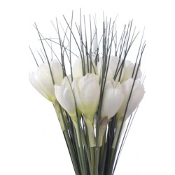 KROKUS PIK 2 KWIATY 30CM /0548 WHITE