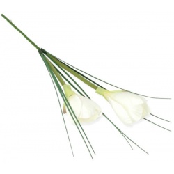 KROKUS PIK 2 KWIATY 30CM /0548 WHITE