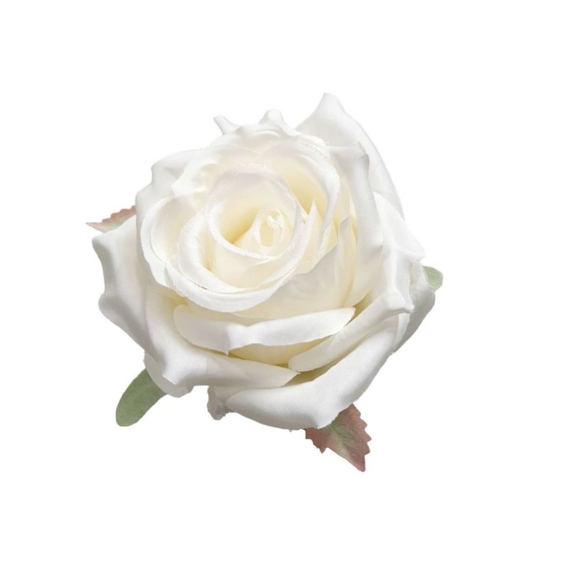 RÓŻA GŁOWA 10CM LY003 36 CREAM