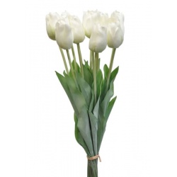 TULIPAN POJEDYNCZY 48CM ART258 WHITE