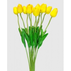 TULIPAN PIANKOWY PĄK - ŁODYGA PIANKA 46CM YELLOW