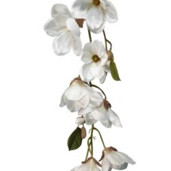 MAGNOLIA GIRLANDA ZWIS 110CM WHITE CREAM