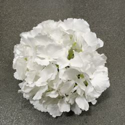 HORTENSJA DUŻA GŁOWA 22CM WHITE/CREAM