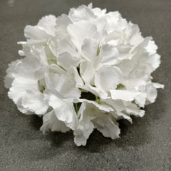 HORTENSJA DUŻA GŁOWA 22CM WHITE/CREAM