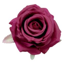 Róża głowa 10cm ly003  30l burgundy