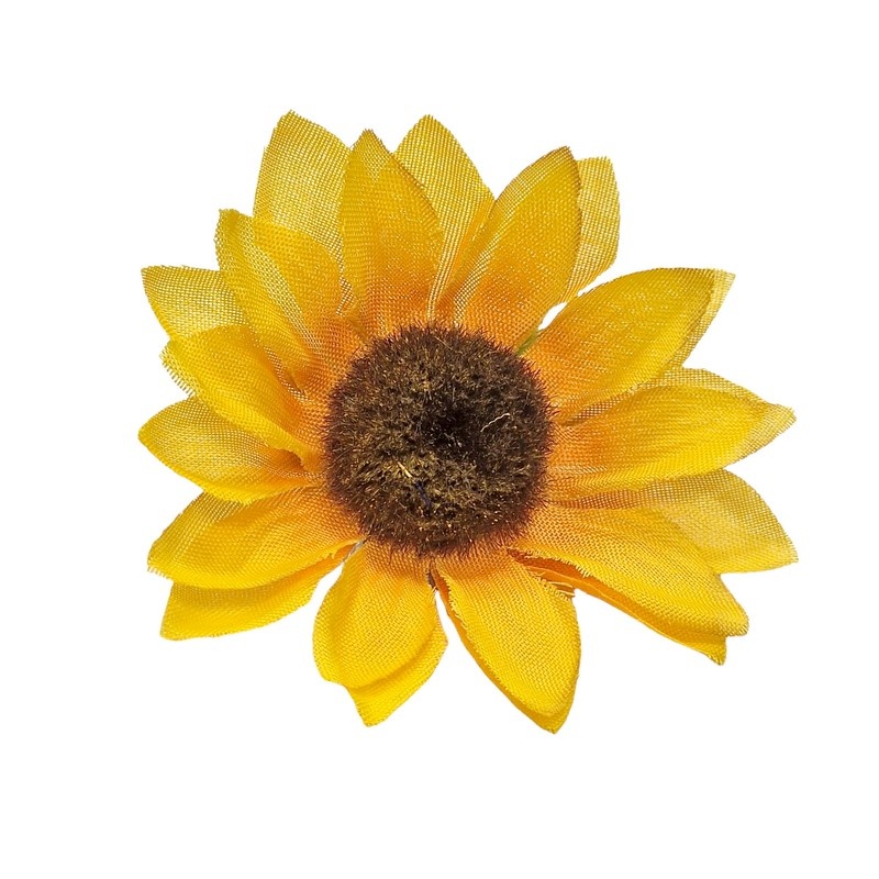 SŁONECZNIK GŁÓWKA 7CM / 4563 YELLOW ORANGE