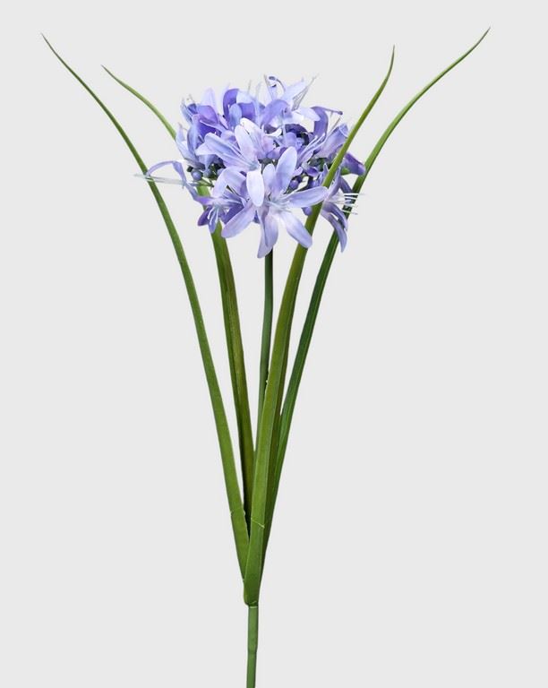 NERINA GAŁĄZKA Z TRAWKĄ 52CM TIK173 VIOLET BLUE