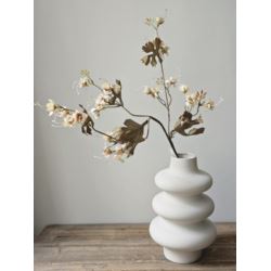 WILD FLOWERS SPRAY AUTUMN 79CM OLD CREAM