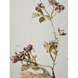 WILD FLOWERS SPRAY AUTUMN 79CM OLD BROWN