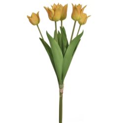 TULIPAN PĘCZEK PIANKA 5 KWIATÓW YD314 YELLOW