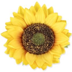 SŁONECZNIK GŁOWA 18CM / 7002H YELLOW