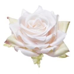 RÓŻA MINI GŁÓWKA 5CM ART117 PEARL