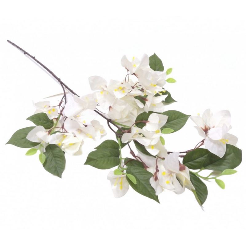 BUGENVILLA GAŁĄZKA 76CM WHITE CREAM