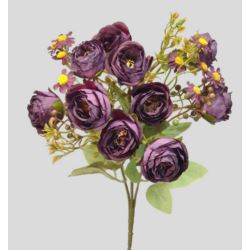 PEŁNIK DROBNY Z RUMIANKIEM 30CM /209 OLD DK PURPLE