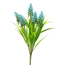 SZAFIREK BUKIET 7 GAŁĄZEK 33CM BLUE