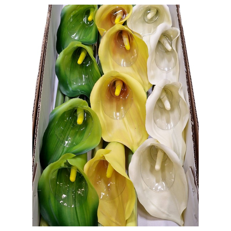 CALLA GUMA 72 CM  ANA1013 6 KOLORÓW  MIX2