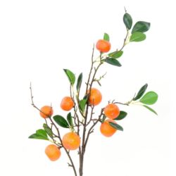 MANDARYNKA GAŁĄZKA DEKORACYJNA 94CM ORANGE