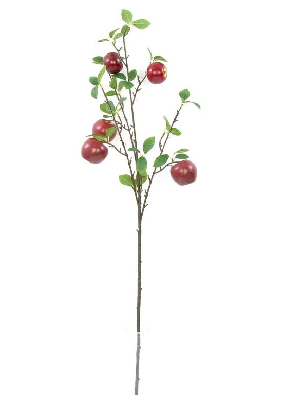 JABŁKO GAŁĄZKA DEKORACYJNA 99CM DK RED