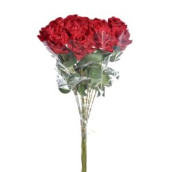 RÓŻA POJEDYNCZA MINI VELVET 52CM ART225 RED