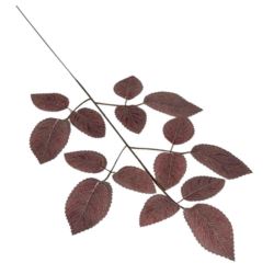 RÓŻA LIŚĆ OD RÓŻY 53CM POWDER MAUVE