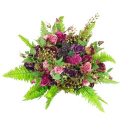 BUKIET ROZA 130 AUBERGINE COFFE 12072025