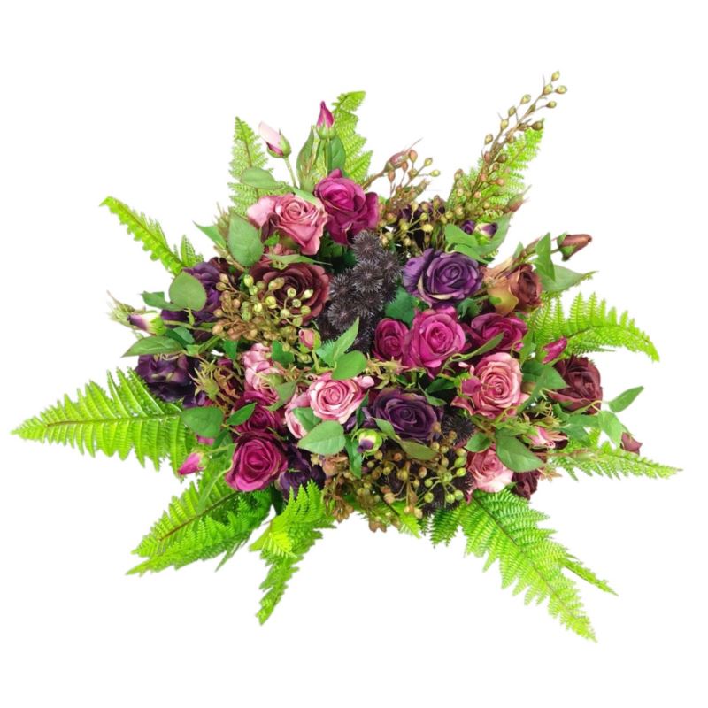 BUKIET ROZA 130 AUBERGINE COFFE 12072025