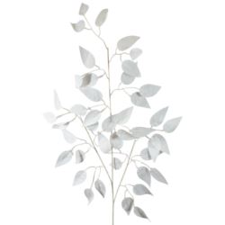 FIKUS BENJAMIN GAŁĄZKA LIŚĆ DROBNY 55CM WHITE