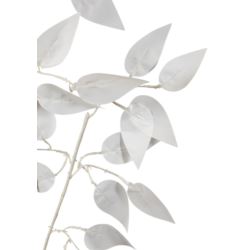FIKUS BENJAMIN GAŁĄZKA LIŚĆ DROBNY 55CM WHITE