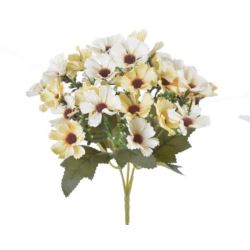 BUKIECIK DROBNYCH KWIATÓW 34CM CREAM LT YELLOW