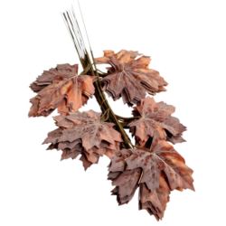 LIŚĆ KLON 52CM AUTUMN /CF5-166 POWDER ORANGE BROWN