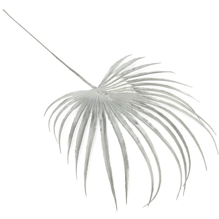 ŚWIĄTECZNY LIŚĆ PALMY WASZYNGTON 50CM / 1291PT SLV