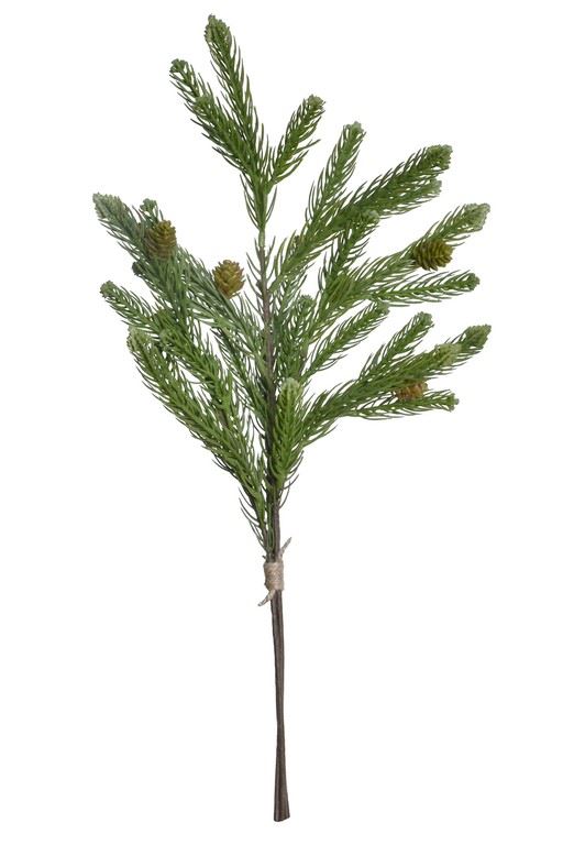 ŚWIERK Z SZYSZKAMI PĘCZEK 51CM XYD036 RT GREEN