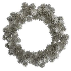 WIANEK Z SZYSZEK Z BROKATEM 24CM XFMN021 CHAMPAGNE